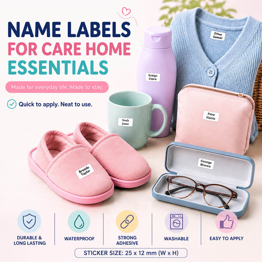 Kids Name Stickers