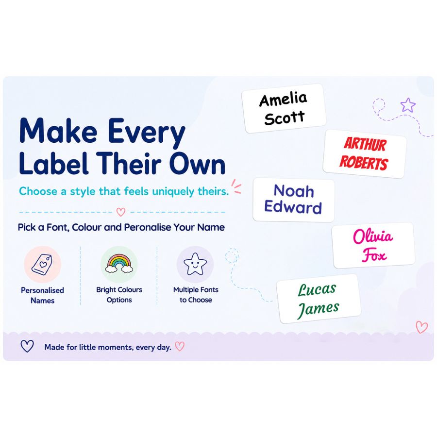 Custom Design and Font