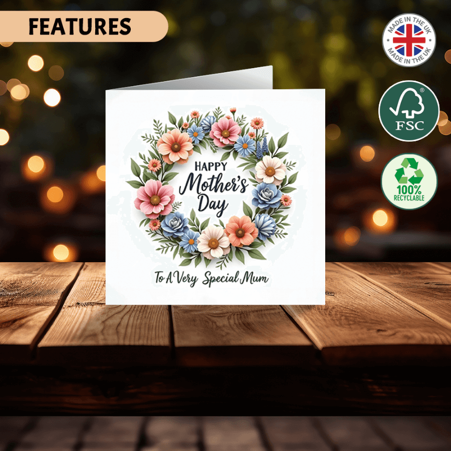 happy Mother’s Day card for mum