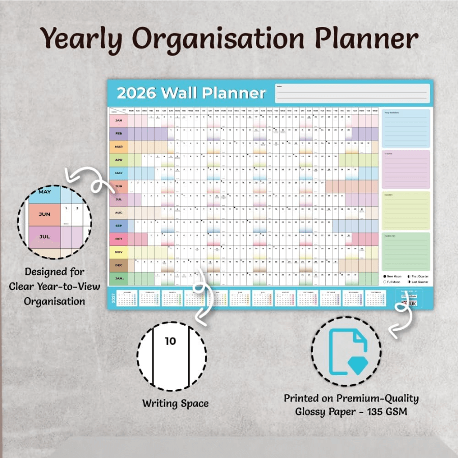year planner wall