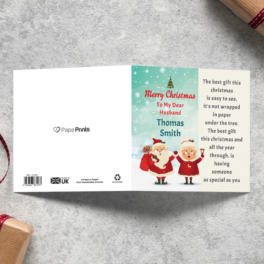 custom xmas cards
