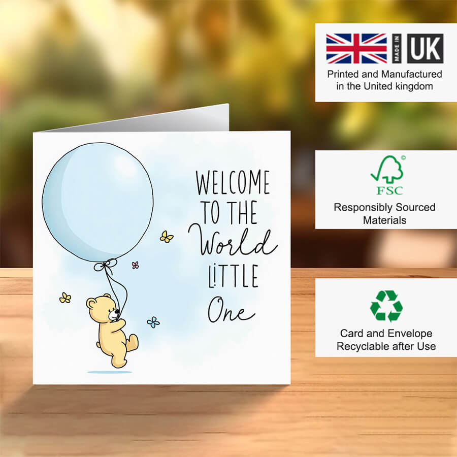 Stylish baby shower card for mum to be with modern typography