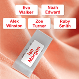 Stick On Clothing Label – Standard - Plain