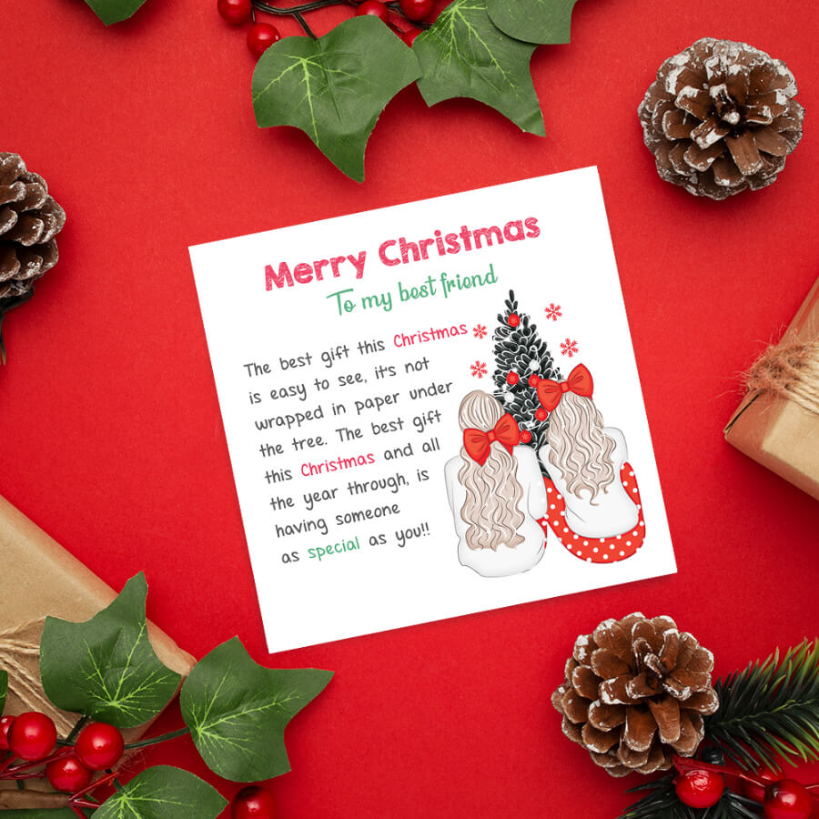 Friendship Christmas card