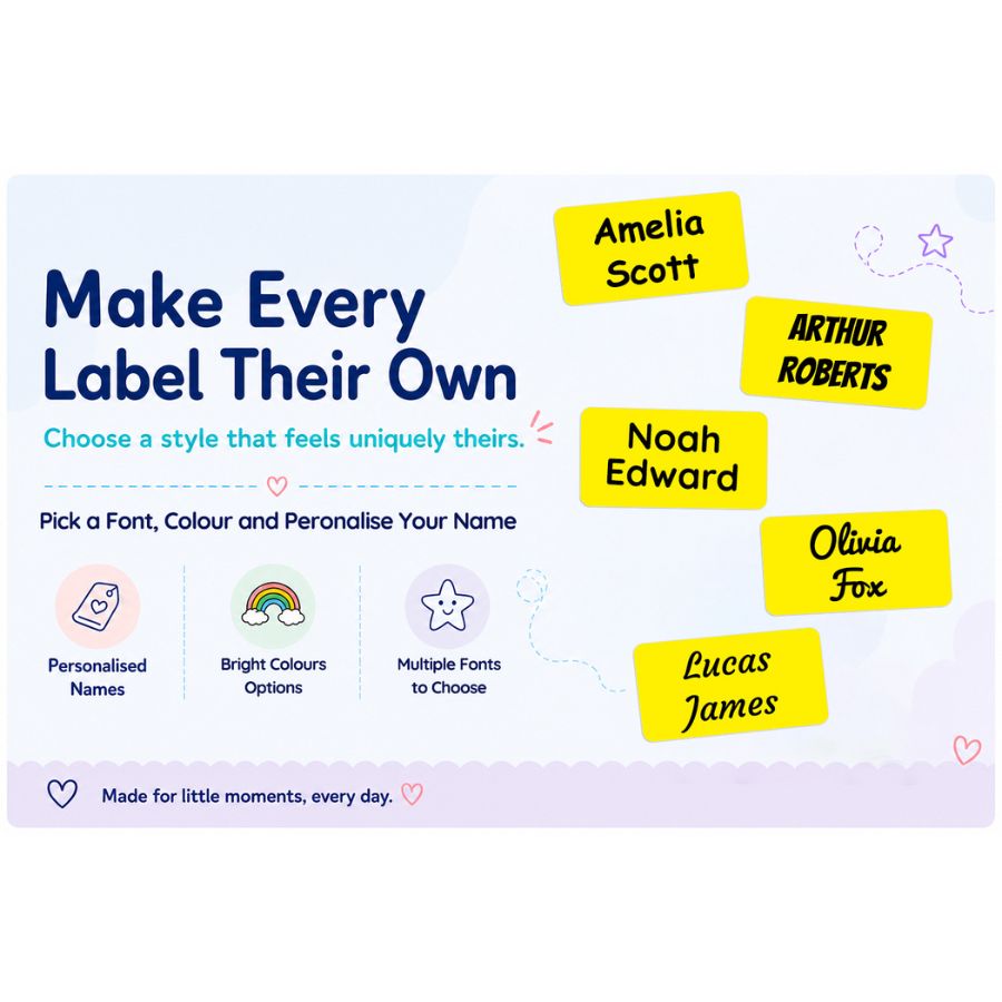 Custom Design and Font
