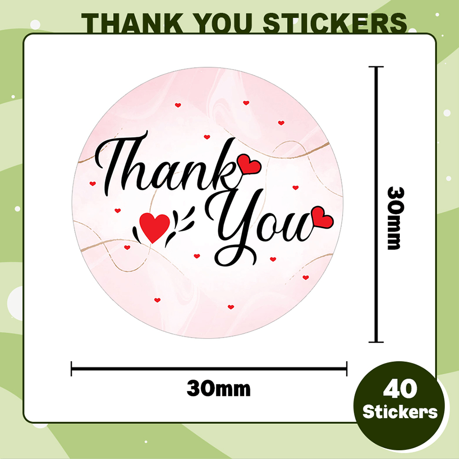 Express and Impress: Thank You Stickers