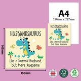 Cute Dinosaur Cards for Family