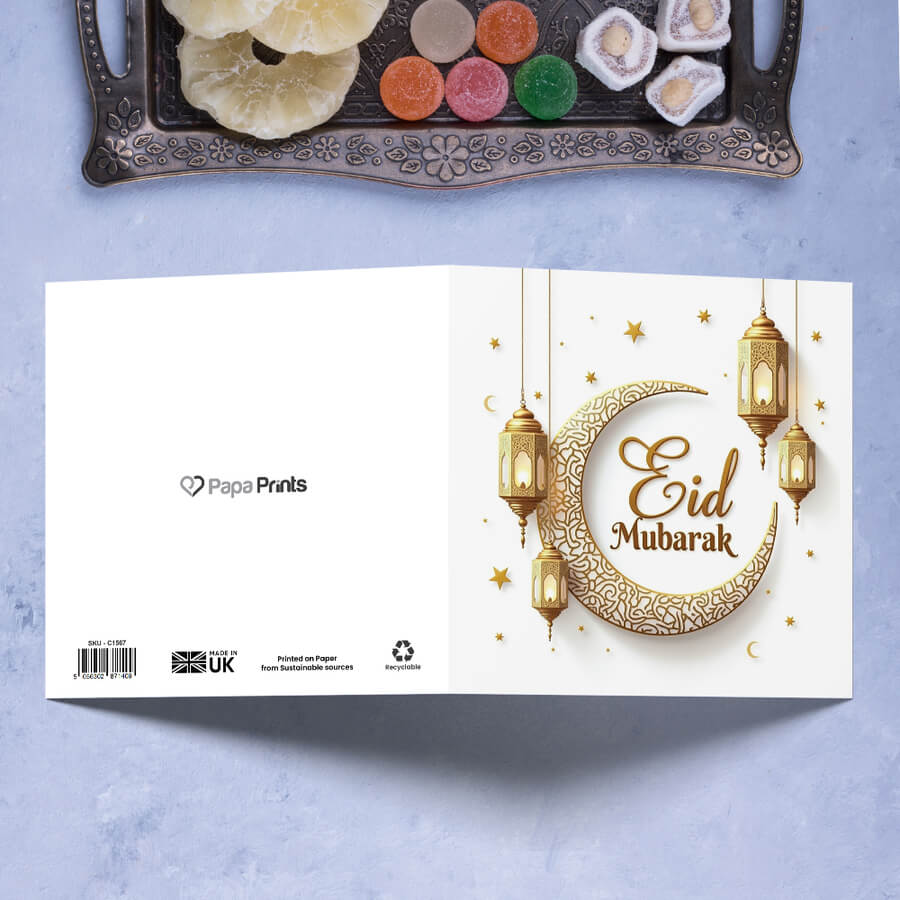 Eid Cards with Envelopes