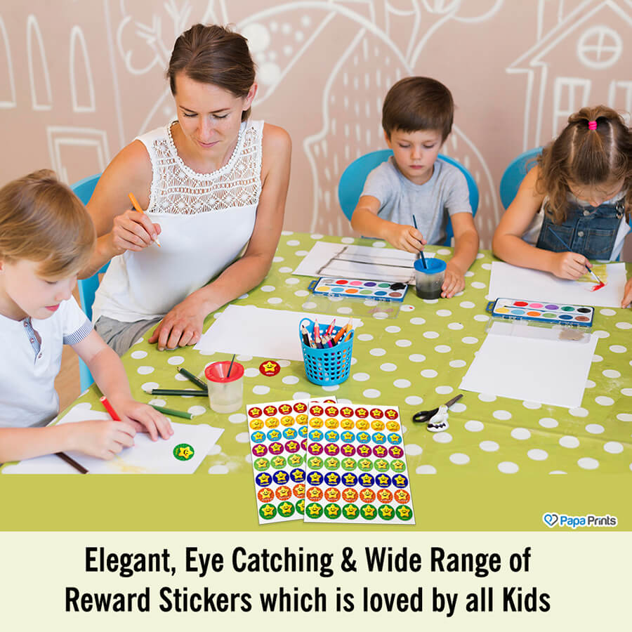 Encouraging Stars Reward Stickers