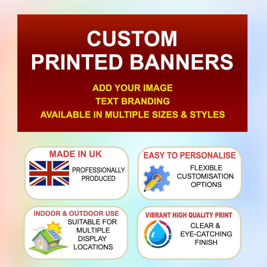 Custom Vinyl Sticker banner