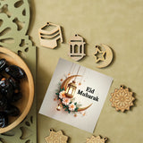 Eid wishing card with envelope