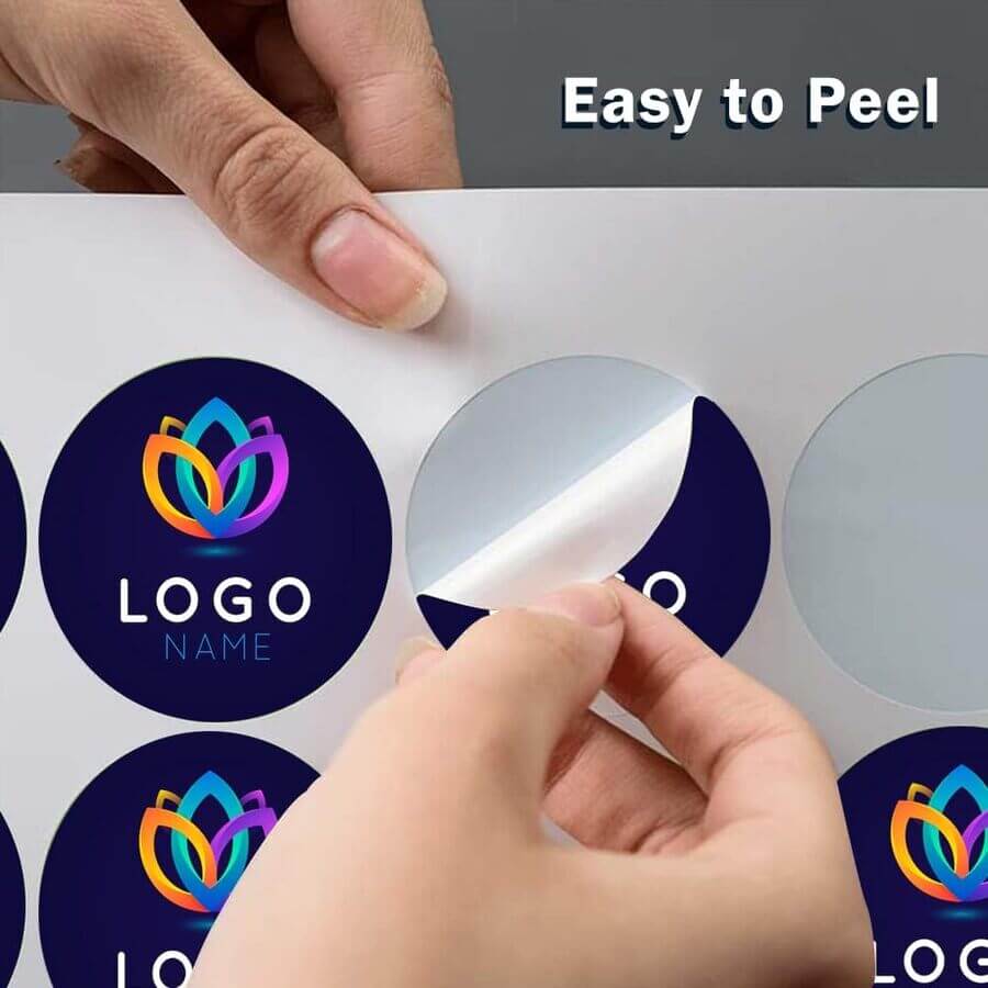 Custom Logo Stickers for Packaging Labels