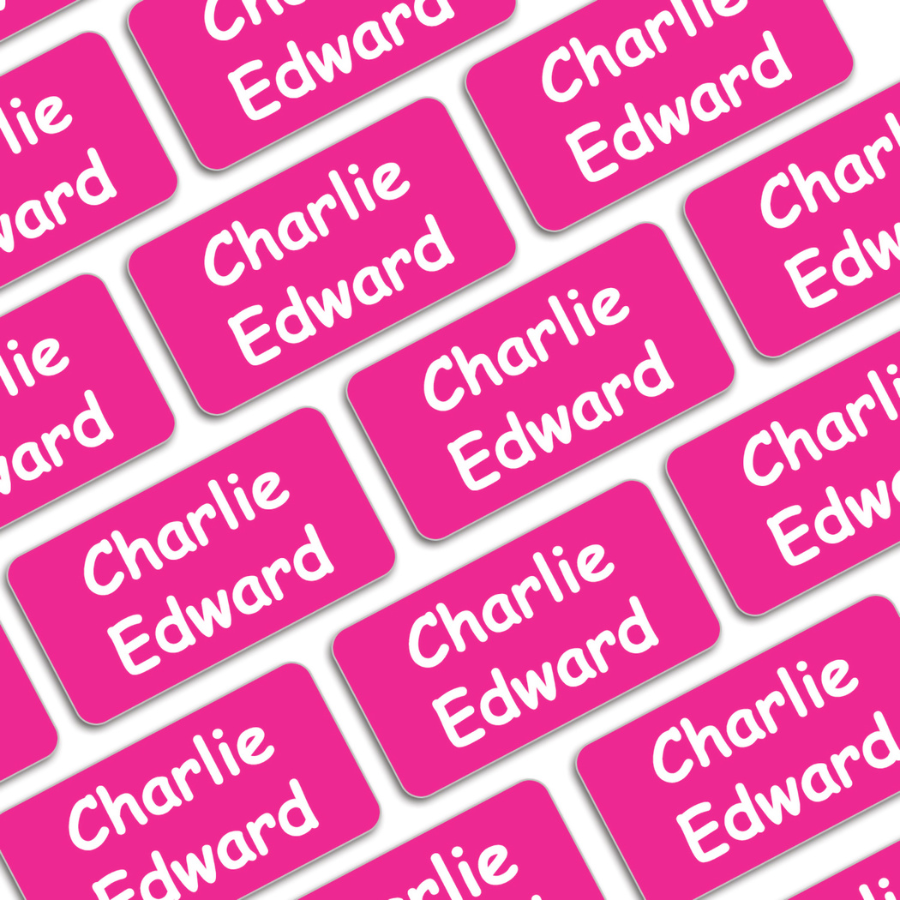 Stick On Clothing Label - Personalised Everyday Pack