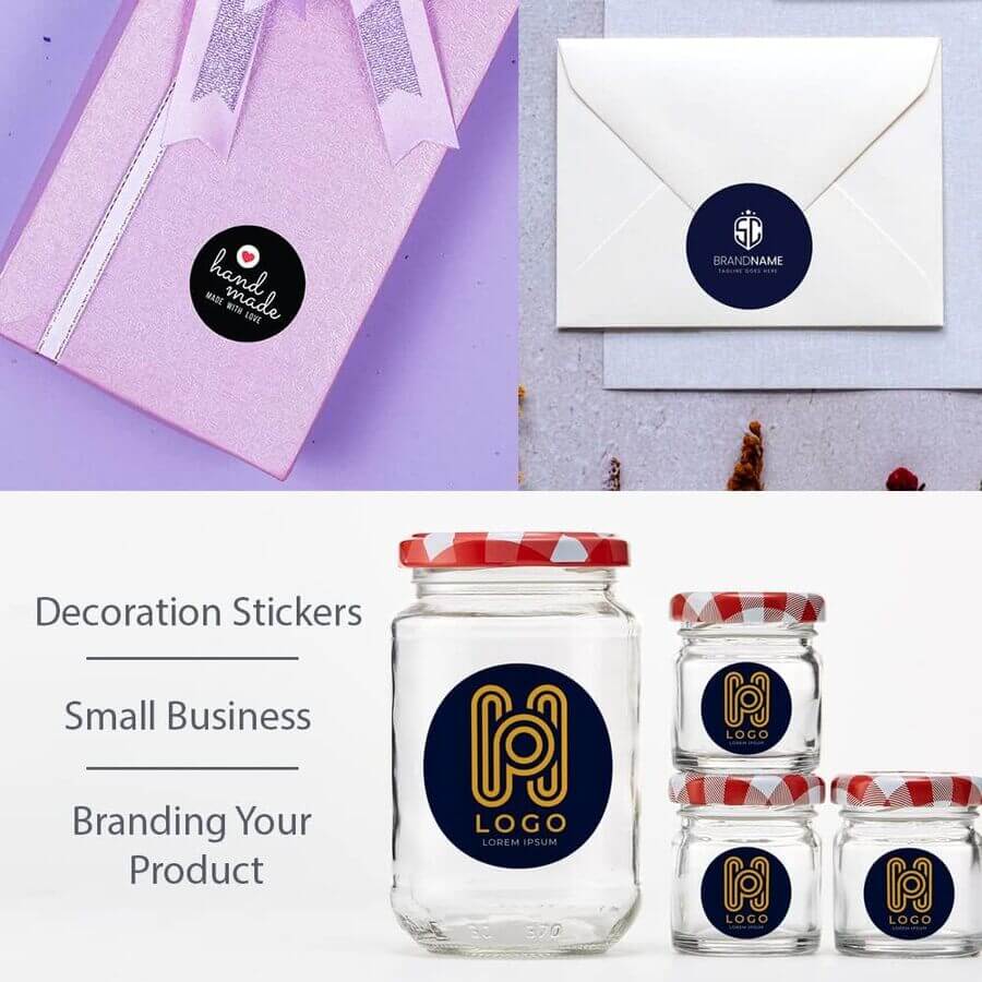 Personalised Logo Stickers UK