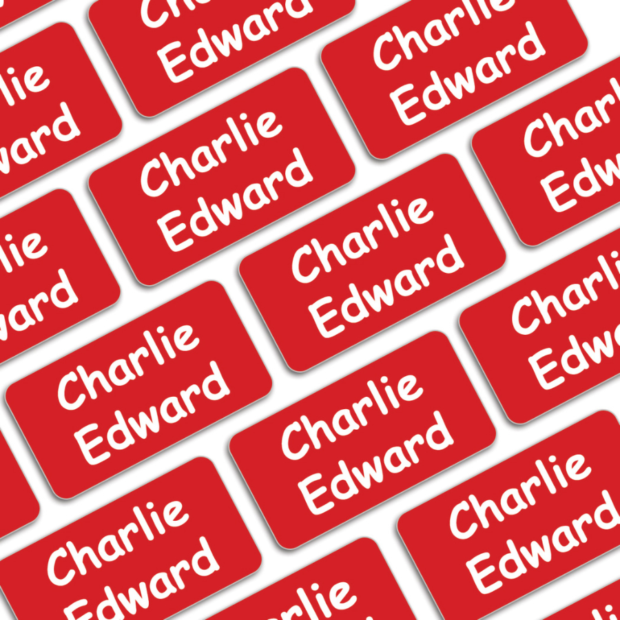 Stick On Clothing Label - Personalised Everyday Pack