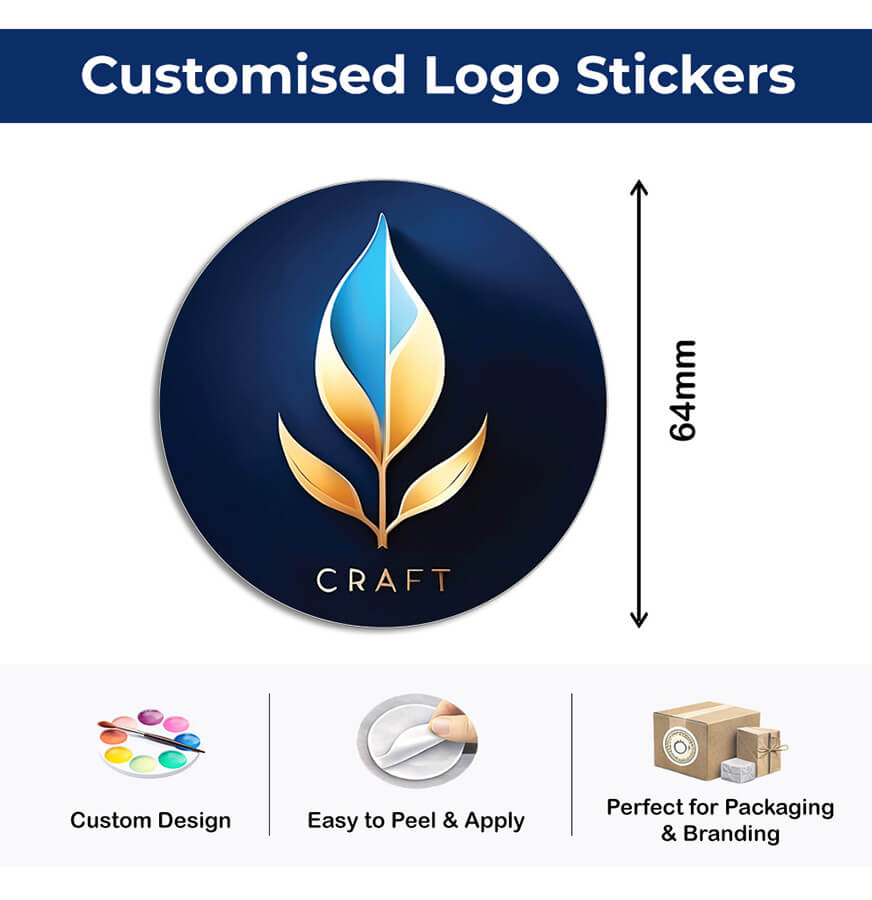 Brand name stickers