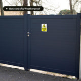 Beware of the Dog Sign Sticker