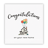 New Home Card - Baloon Theme