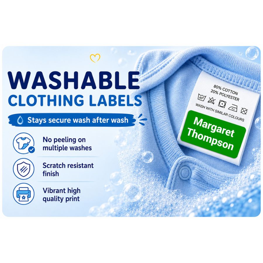 Washable & Waterproof