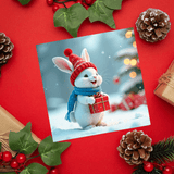 cute animal christmas cards pack