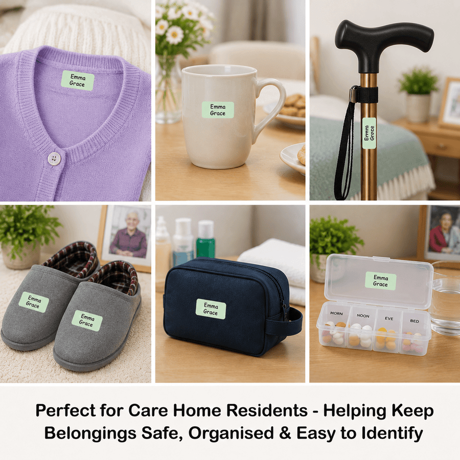 Stick On Clothing Label - Personalised Everyday Pack