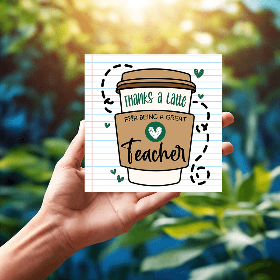 thank a teacher greeting card multipack