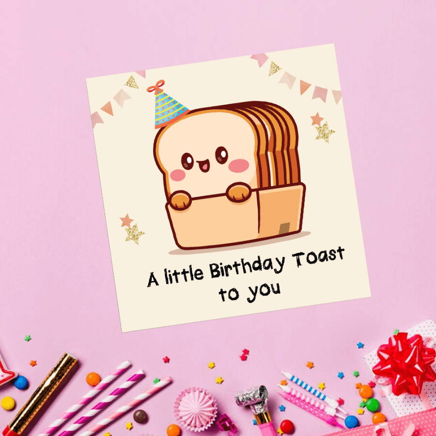 bestie birthday card
