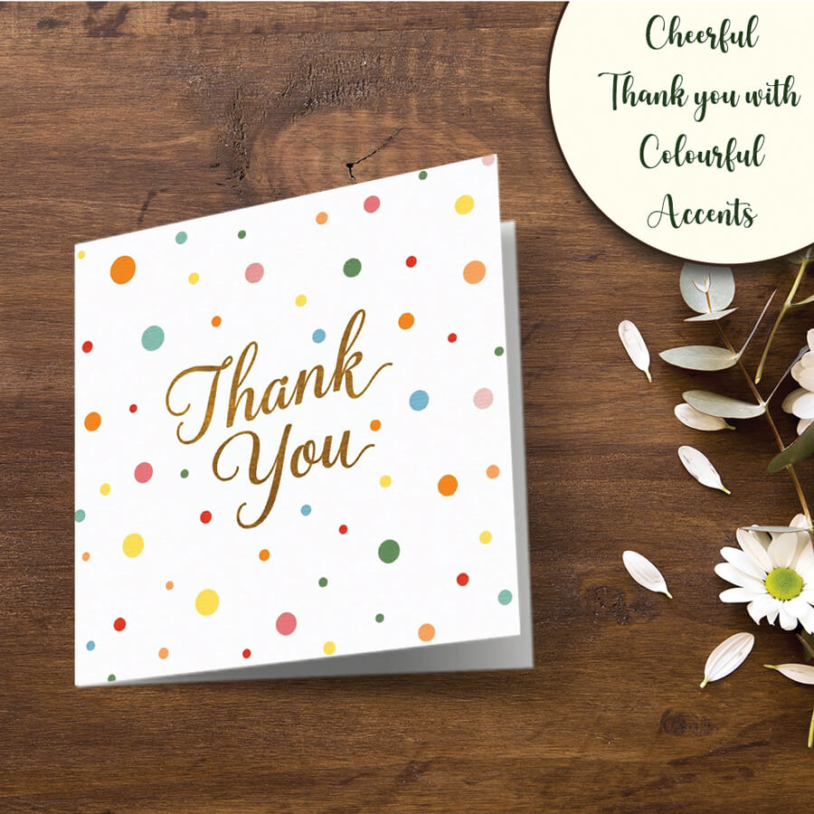 Premium Quality Thank You Card Messages Card