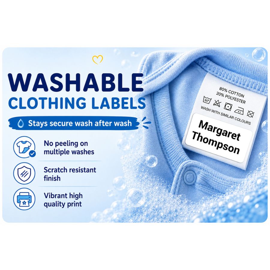Washable & Waterproof