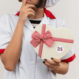 Thank You with Smiley & Heart Sticker