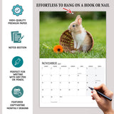 Bunny Calendar 2027 – 12-Month - Wall Planner - A3