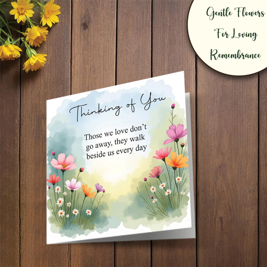 remembrance card
