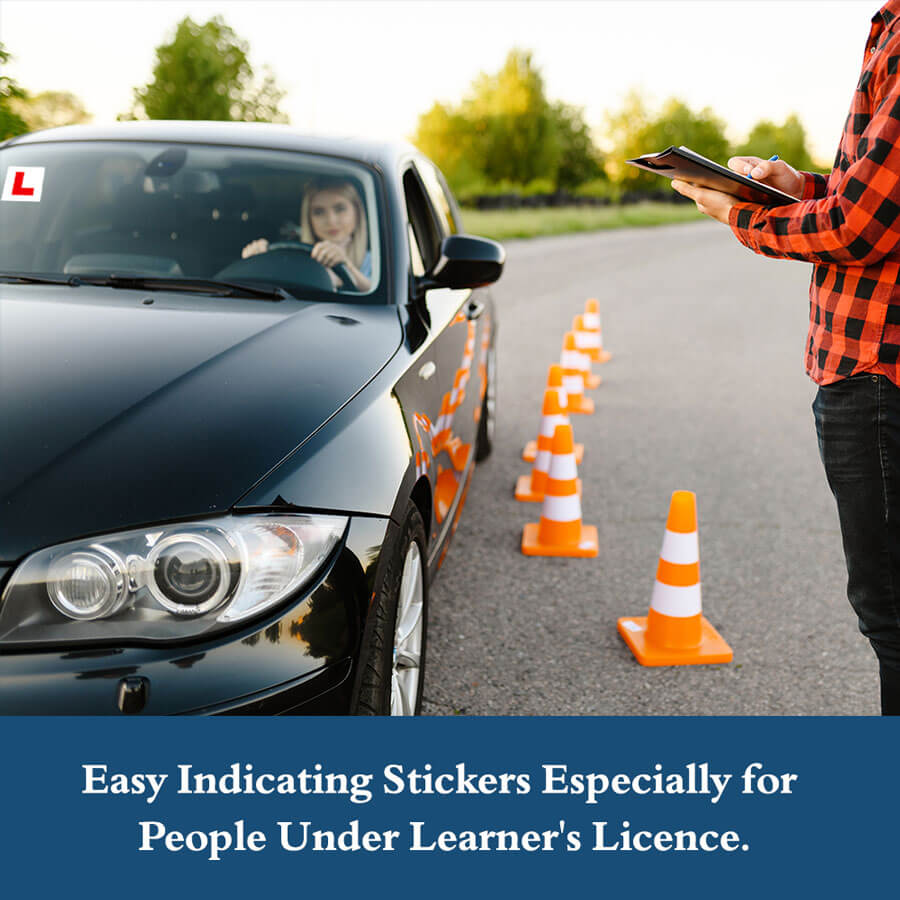 L Plate Sign Sticker