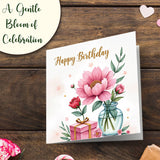 Floral Birthday Card