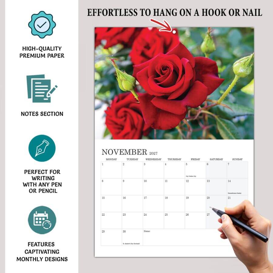 2027 Wall Calendar