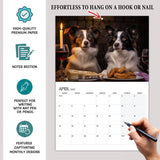 Border Collie wall calendar 2027