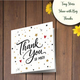 Thank You Card for Teachers Family and Friends
