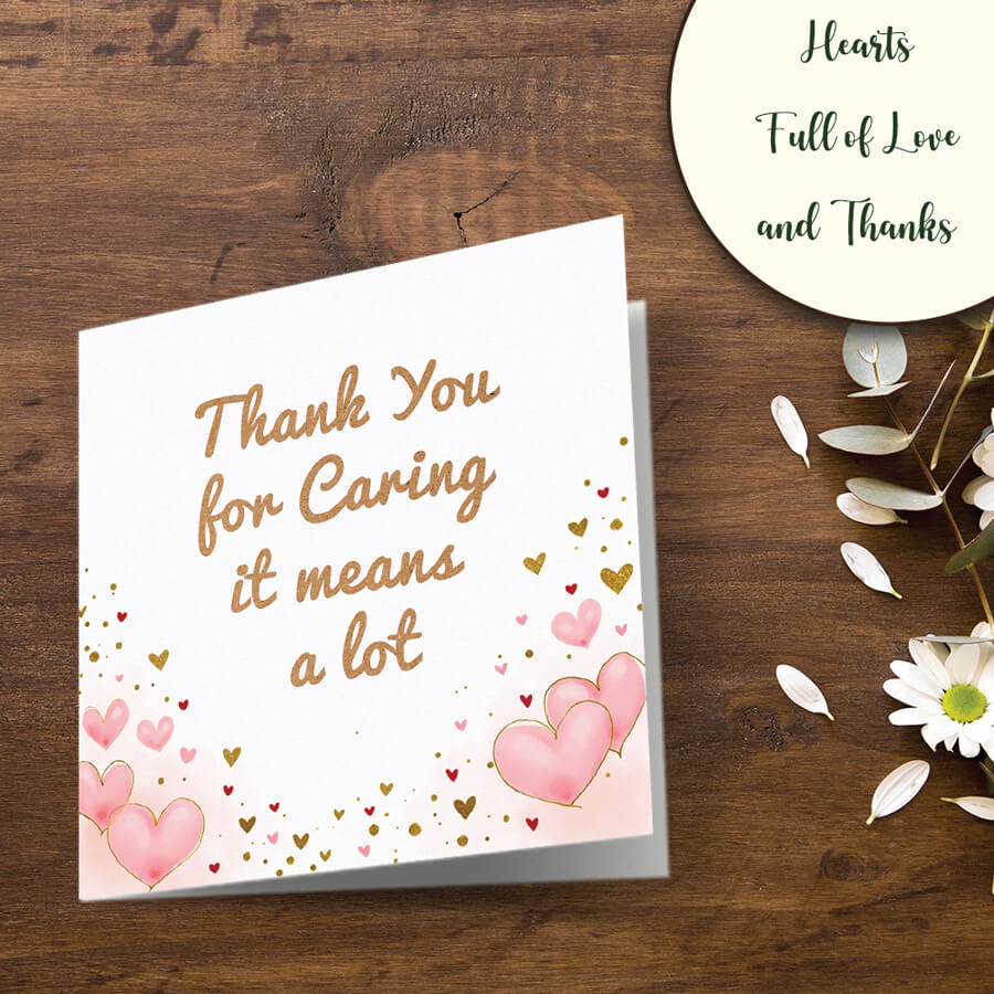 thoughtful appreciation card