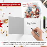 Premium Santa Christmas Card Set