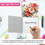 happy birthday mum card blank inside