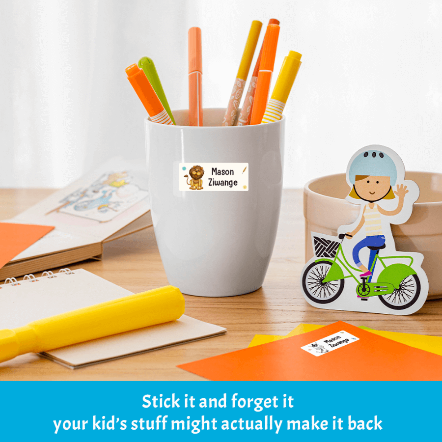 Versatile Stick-On Labels – Peel, Stick, and Organize Instantly