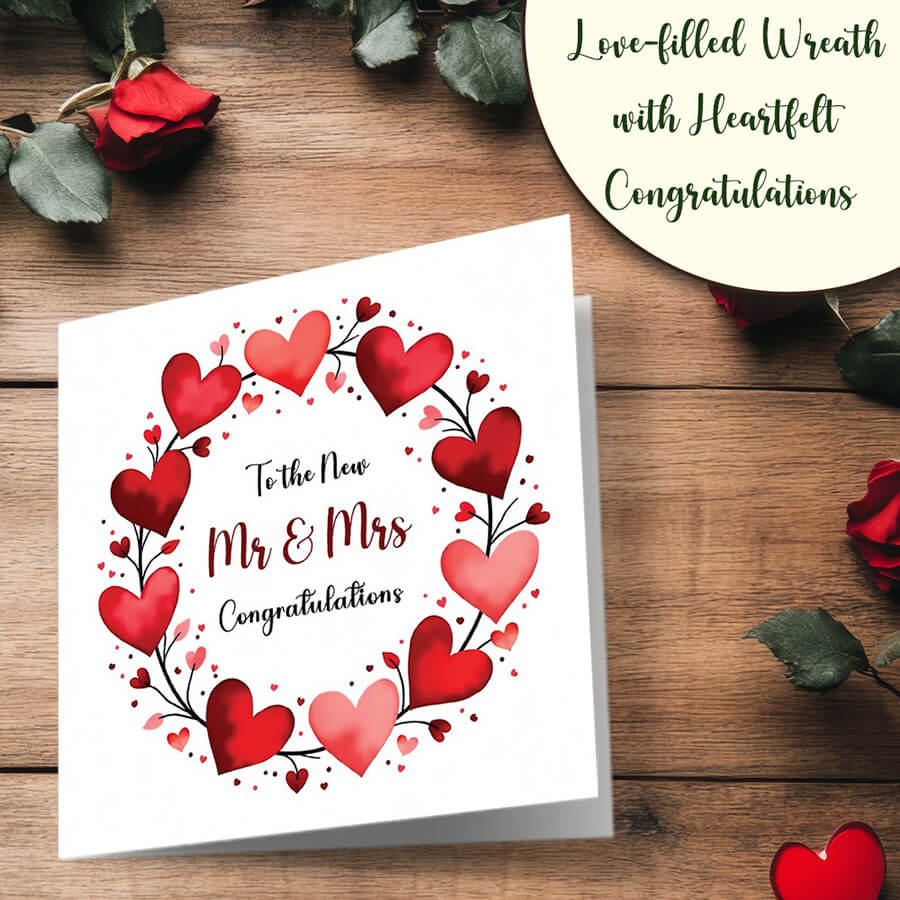 Romantic Wedding Card