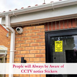 Smile You Are On CCTV Camera Sticker