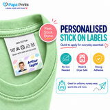 No Iron on name label