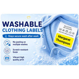 Washable & Waterproof