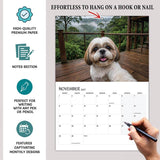 Dog Selfie calendar 2027