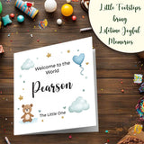 Baby Shower Card for Boy