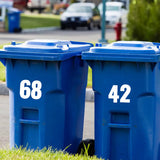 Personalised Wheelie Bin Stickers