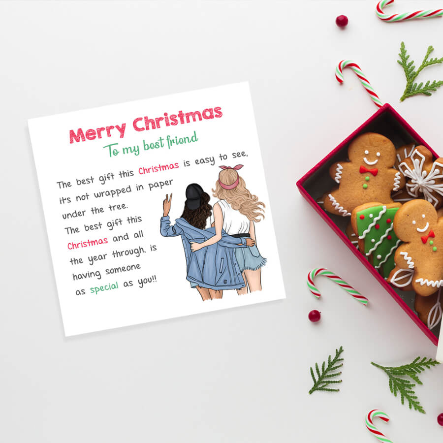 Christmas cards friends