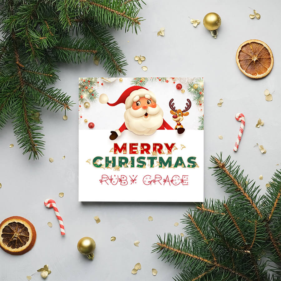 christmas card for children